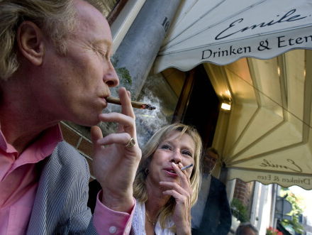 Ruim 100 rookvrije terrassen in Nederland