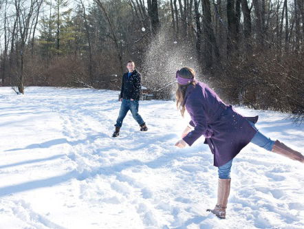 Sneeuwballengevecht als topsport?