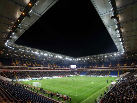 Deze vrouw is de baas in het WK-stadion in Rostov