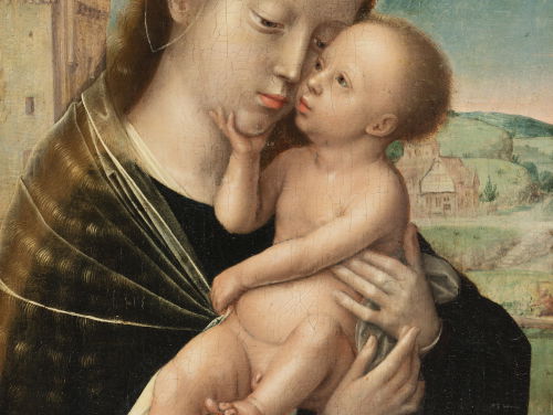 Maria straalt in Museum Catharijneconvent