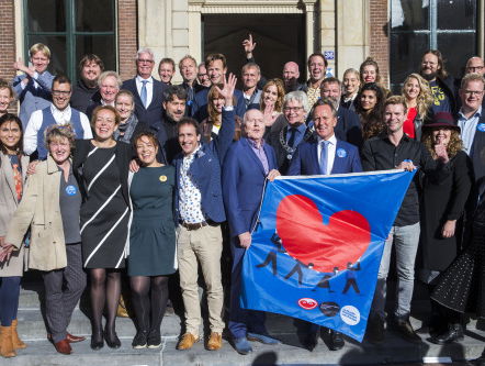 Leeuwarden Culturele Hoofdstad van EU, maar vandaag in Den Haag