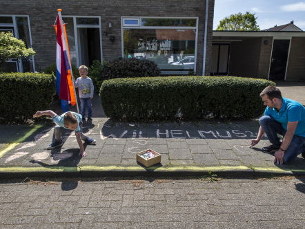 Toneelgroep Maastricht was helemaal klaar voor Koningsdag