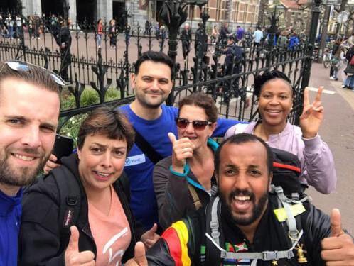 Mo Hersi liep Nederland door voor positieve aandacht voor vluchtelingen