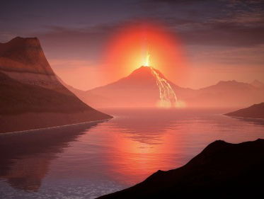 George van Hal over vulkanen en lava