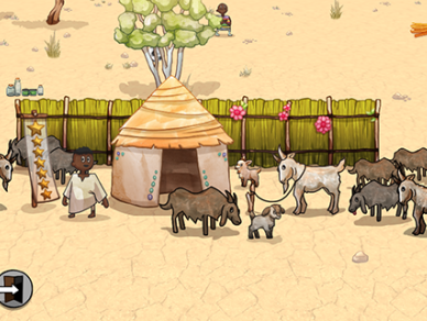 Geen docent? Dan maar leren door te gamen in Sudan