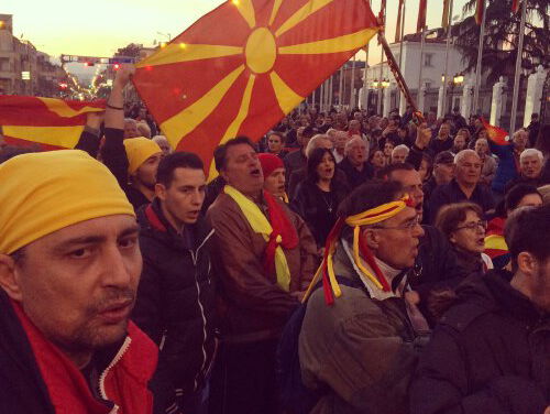 Onrust in Macedonië