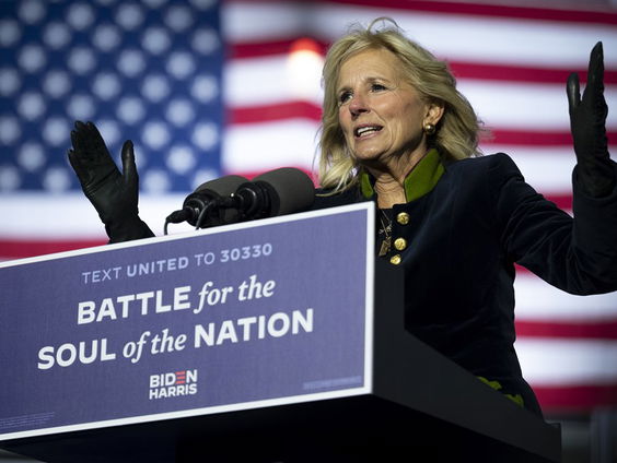 Jill Biden: de eerste first lady met een doctoraat én een betaalde baan