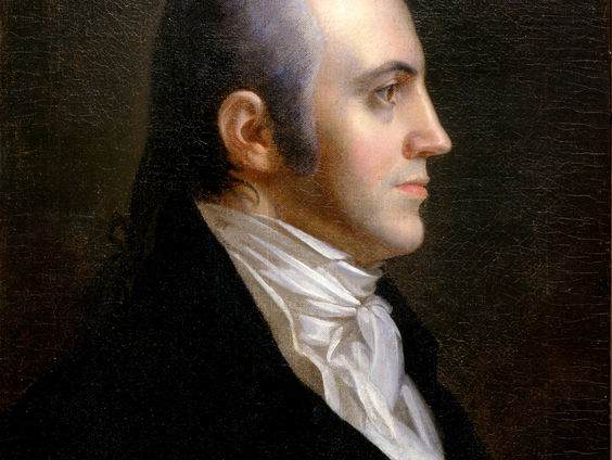 Duistere figuren in het daglicht, Aaron Burr, derde vice-president van Amerika