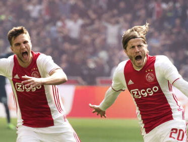 "Ajax naar de groepsfase van de Champions League!"