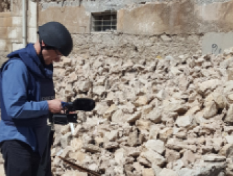 Oorlogsjournalist Hans Jaap Melissen net terug uit Mosul