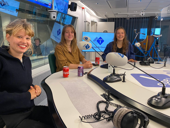 Drie kunstenaars fietsen 600 kilometer door Nederland om aandacht te vragen voor de klimaatverandering