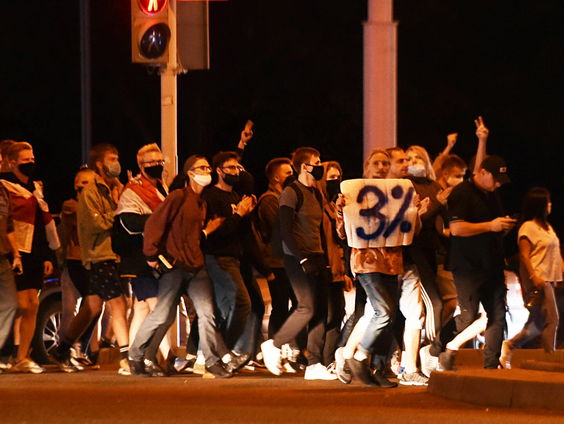 De Europese reactie op de onrust in Wit-Rusland