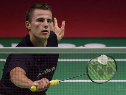 Badmintonner Caljouw gaat geluk beproeven in India