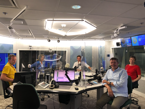 Nieuwsforum met Bert Jan Lietaert Peerbolte, Kirsten Verdel en Victor Vlam