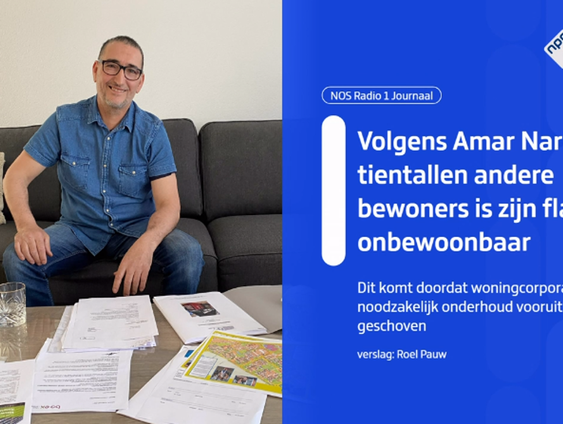 Bewoners naar rechter omdat flats haast onbewoonbaar zijn