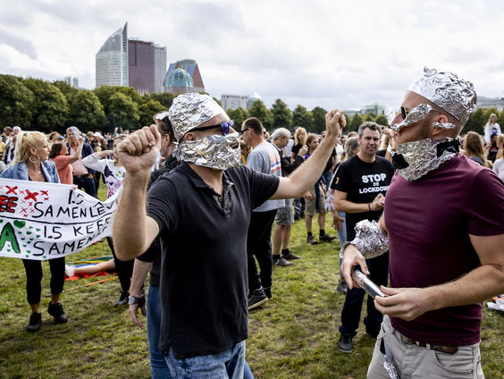 Demonstraties tegen corona-beleid
