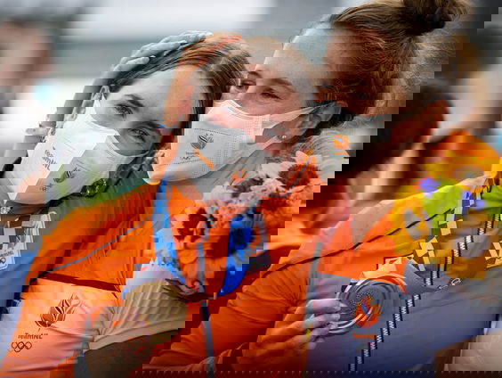 Merel Smulders geniet na van bronzen plak