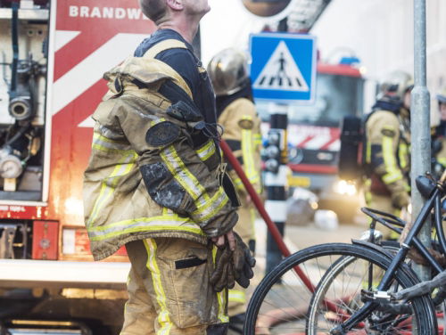 Brandweermoed in beeld in 'Marnixstraat 117'