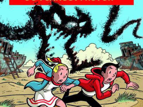 Suske op sneakers en Wiske met borsten