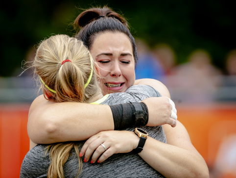 Emoties bij kogelstoter Melissa Boekelman na rentree