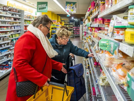 A-merken scoren goed in de supermarkt, mede dankzij de hete zomer