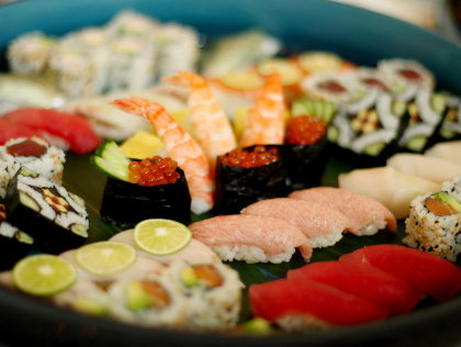 Bezorgsushi vaak vol bacteriën