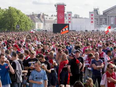 De sfeer in Amsterdam