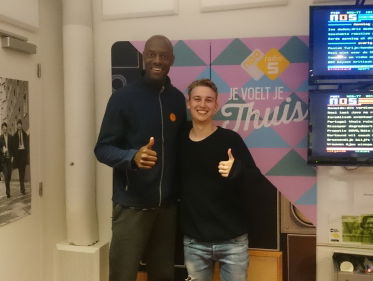 Francisco Elson; ex-kampioen en tegenwoordig ambassadeur van de NBA