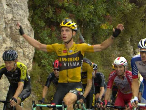 Etappe 1 van de Tour samengevat in 3 minuten