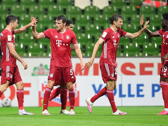 Achtste titel op rij voor Bayern: 'Ander kampioensfeest dan normaal'