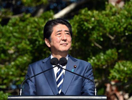 Premier Abe van Japan wil niet weg