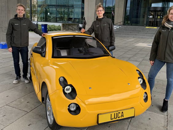 De 'Luca' mag nog niet de weg op maar is een grote inspiratie voor de autobranche