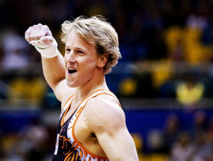 'De hele zaal leefde mee met spektakelturner Epke'