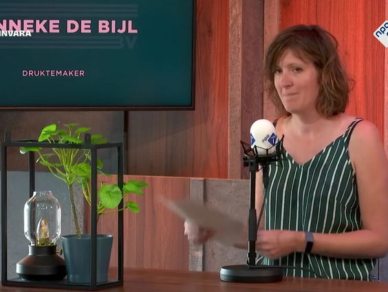 Druktemaker Janneke de Bijl - Vliegen te aantrekkelijk