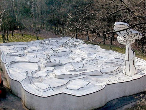 Jardin d'email a.k.a 'Droedeltuin' in het Kröller-Müller heropend