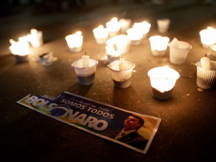 Presidentskandidaat Braziliƫ neergestoken