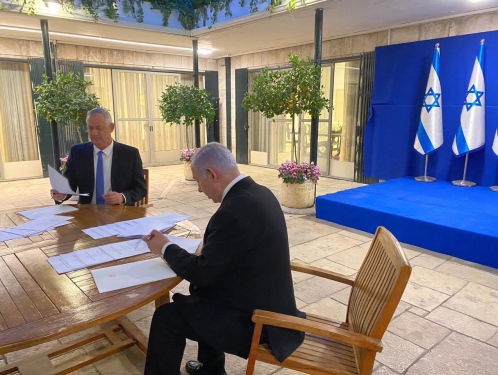 Nieuwe regering Israël