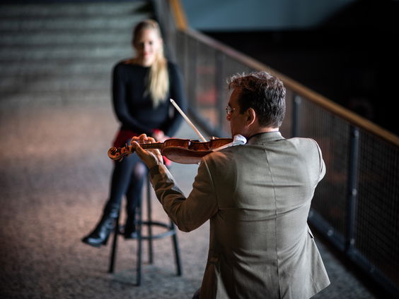 'Solo voor Twee' concert is één luisteraar en één musicus