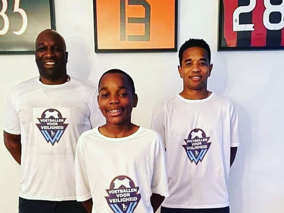 Xavi Dors voetbalt voor veiligheid