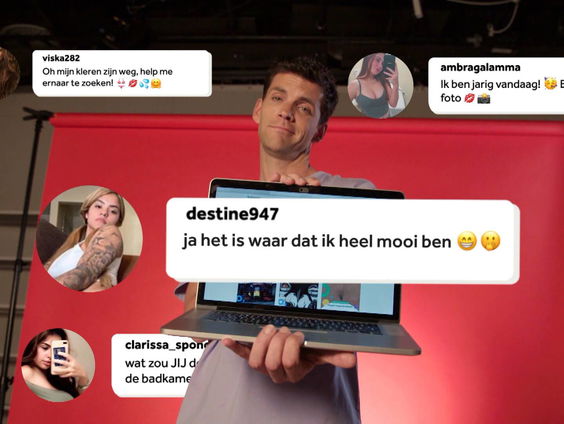 Seksspambots-plaag op Instagram en YouTube