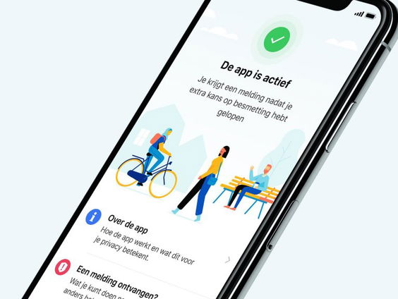 De corona-app is er bijna
