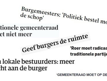 Bert Blase vindt het tijd voor een andere politiek