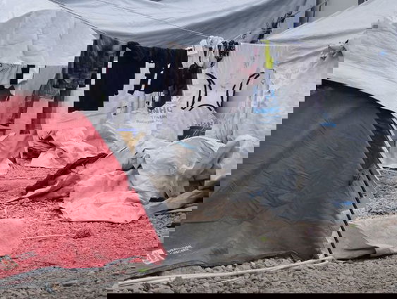 Vluchtelingenkamp Moria niet klaar voor de winter