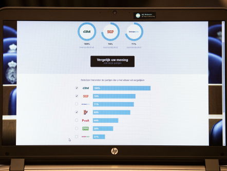 KiesKompas gaat strijd aan met StemWijzer