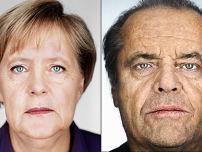 Grote hoofden te zien in het Nederlands Fotomuseum