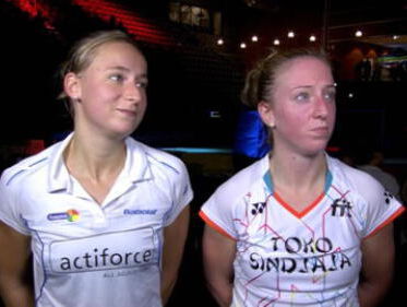Badmintonsters Piek en Muskens zijn uit elkaar: einde aan een 'huwelijk'