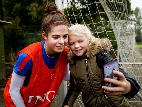 De historie van het vrouwenvoetbal