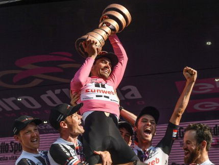 'Giro d'Italia begint volgend jaar met een tijdrit en twee etappes in Israël'