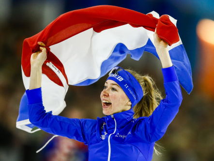 Esmee Visser achteraf toch niet helemaal tevreden met winnende 5000 meter