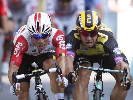 Sprintkanonnen doen nauwelijks voor elkaar onder in Tour